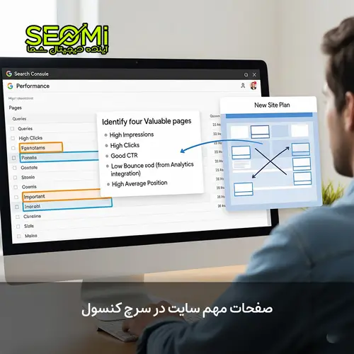 صفحات مهم سایت در سرچ کنسول